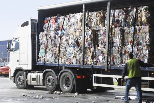 Efficient site procedures and modern technology in waste clearance